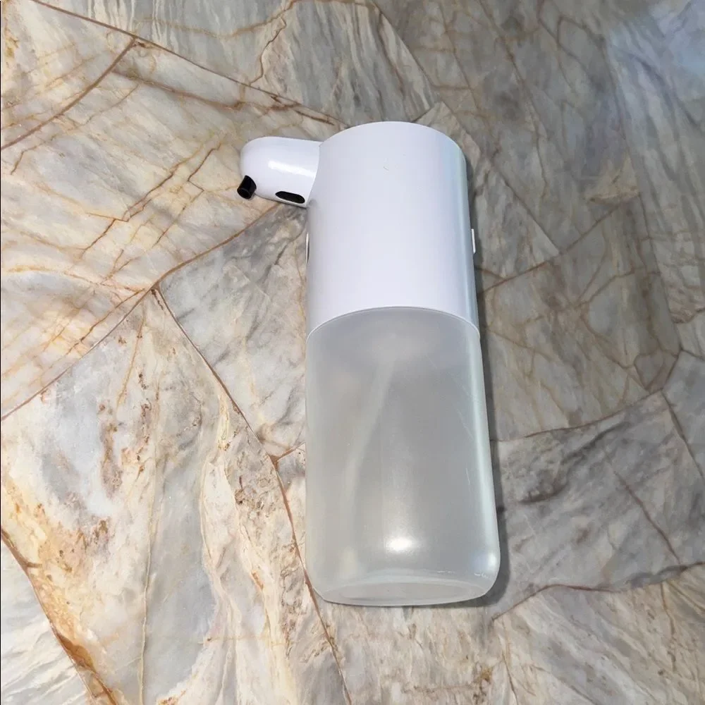 Automatic Soap Dispenser Touchless Infrared Sensor USB Rechargeable White